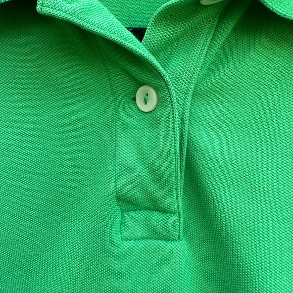 GUC - Green Lacoste Polo Shirt - Size Women’s M - Picture 5 of 8